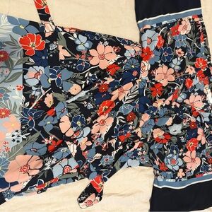 Floral Maternity Wrap Dress